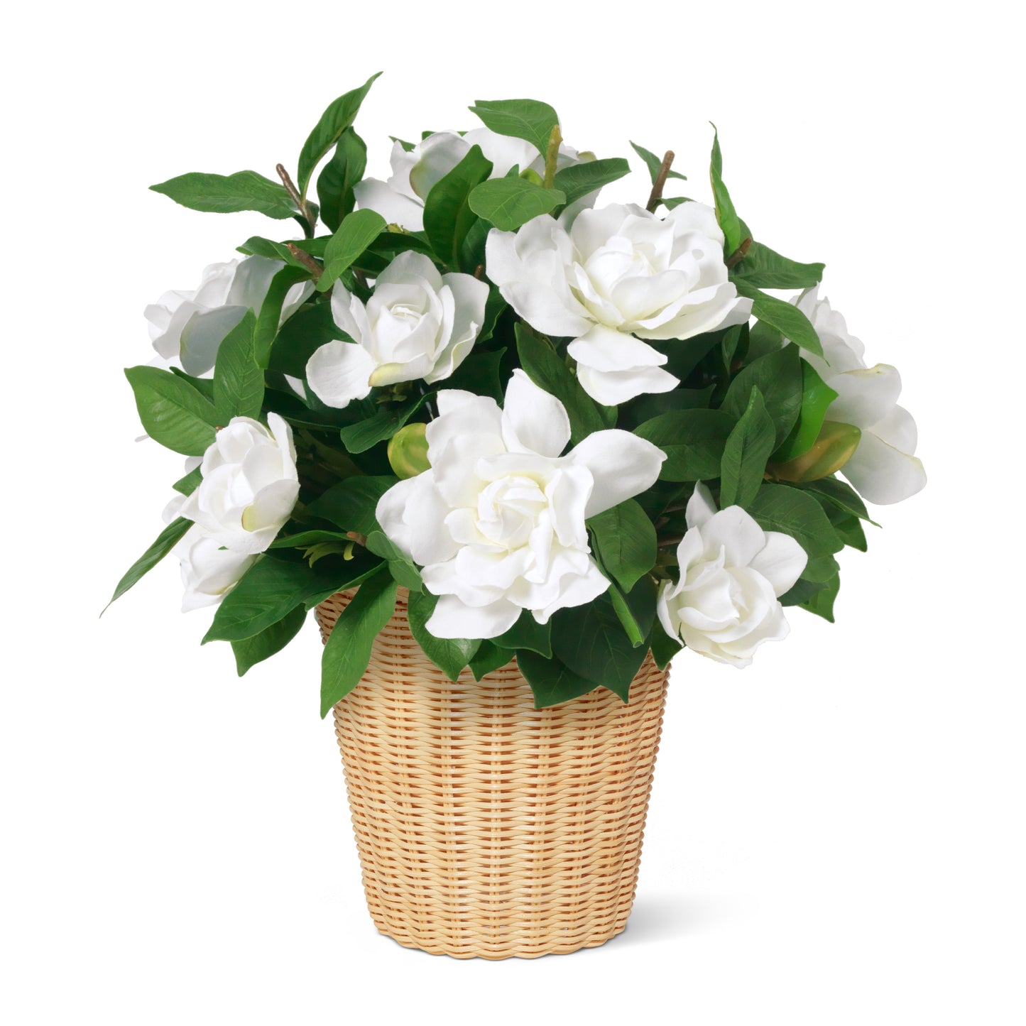 White Gardenia in Freya Vase- Diane James Home | Faux Floral Couture Handmade In The USA