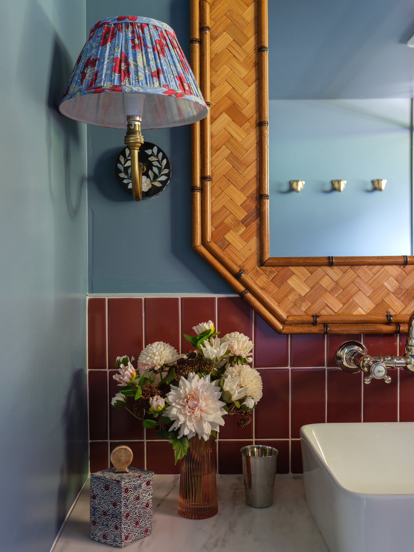 Blushing Blooms- Diane James Home | Faux Floral Couture Handmade In The USA