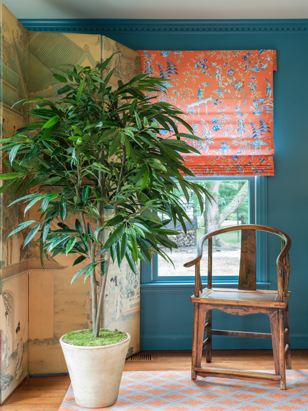 Fancy Ficus Tree - 6 Feet - Pre-Order- Diane James Home | Faux Floral Couture Handmade In The USA