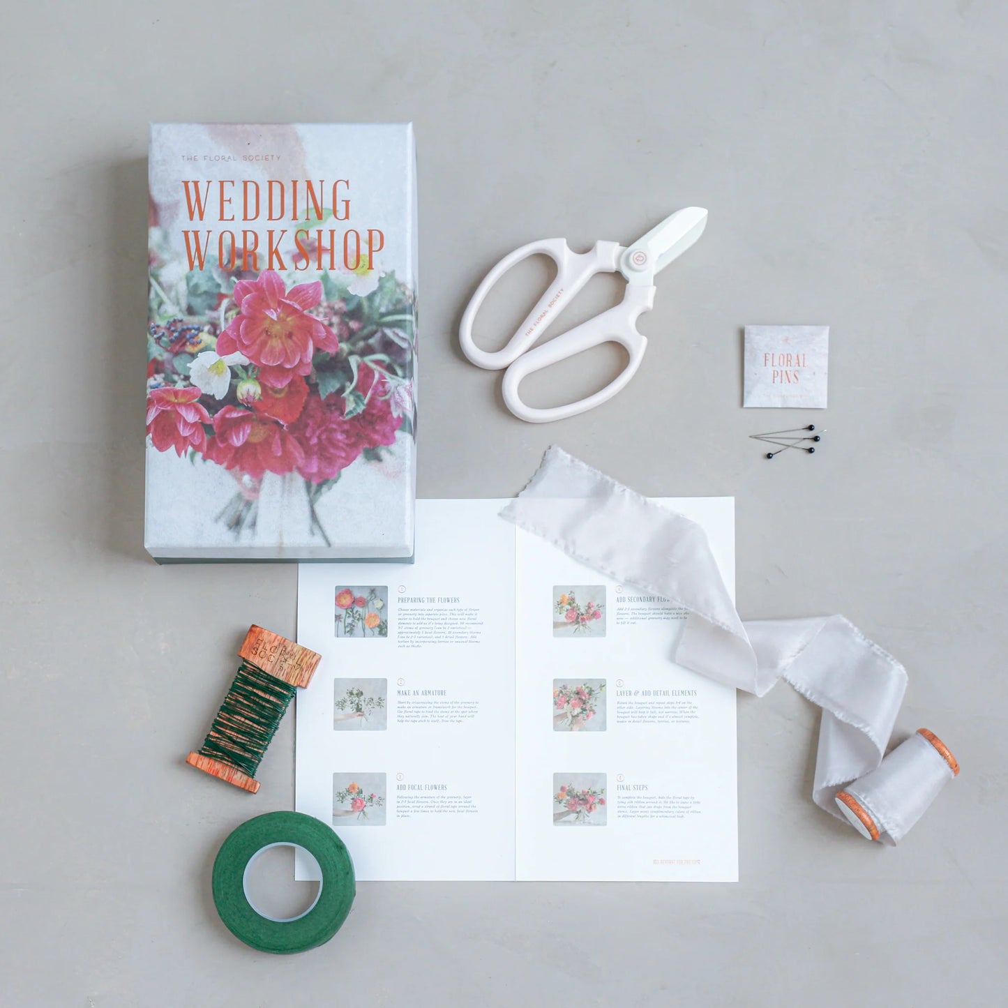 The Floral Society Wedding Workshop Kit- Diane James Home | Faux Floral Couture Handmade In The USA