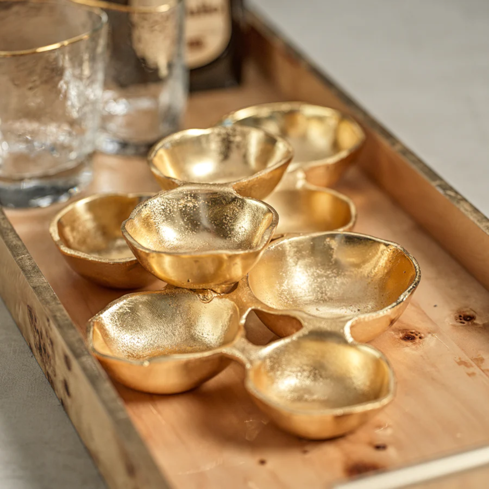 Zodax Small Cluster of Eight Serving Bowls- Diane James Home | Faux Floral Couture Handmade In The USA