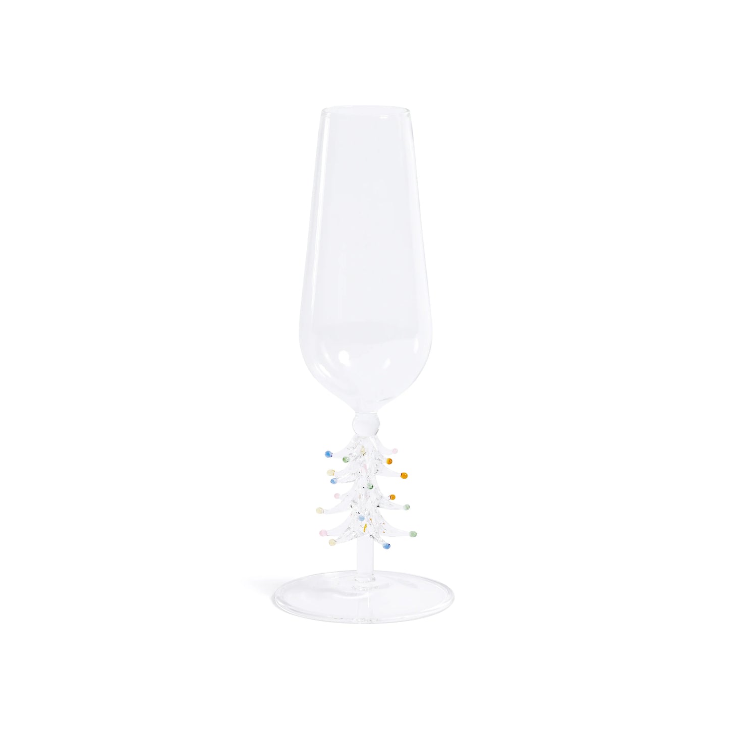Zodax Treetop Cheers Champagne Flutes - Set of 4- Diane James Home | Faux Floral Couture Handmade In The USA