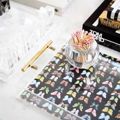 Tart by Taylor Large Tray - Monarch- Diane James Home | Faux Floral Couture Handmade In The USA