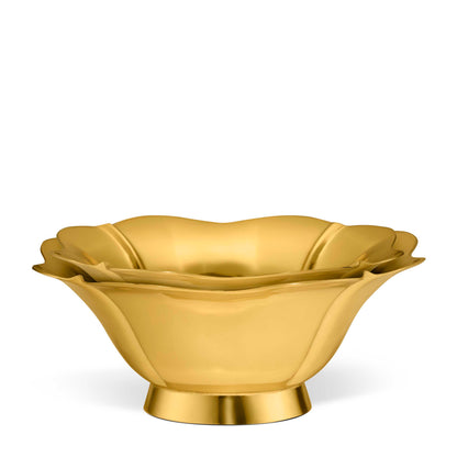 AERIN Olivia Nesting Bowls, Set of 2- Diane James Home | Faux Floral Couture Handmade In The USA