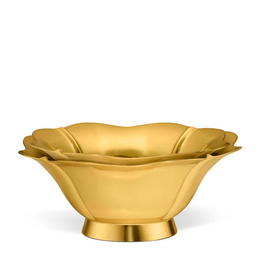 AERIN Olivia Nesting Bowls, Set of 2- Diane James Home | Faux Floral Couture Handmade In The USA