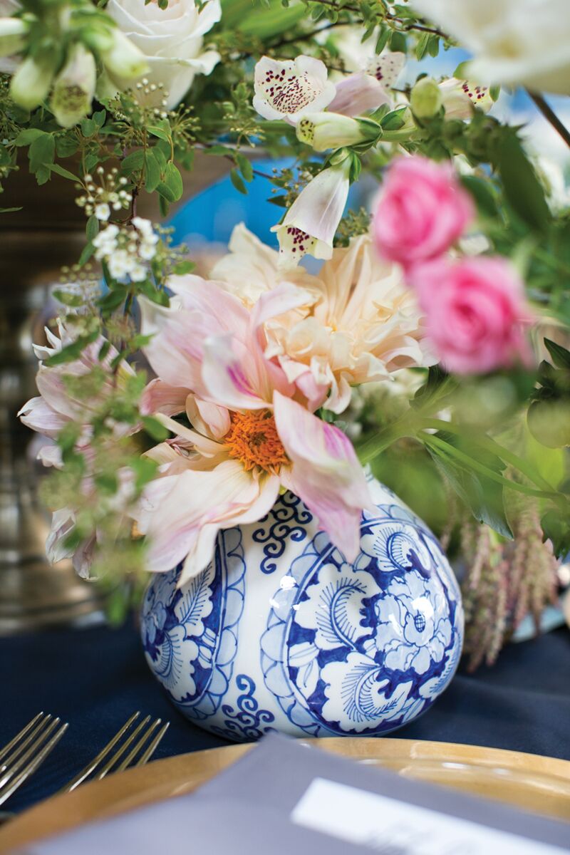 Eleanor Vase- Diane James Home | Faux Floral Couture Handmade In The USA