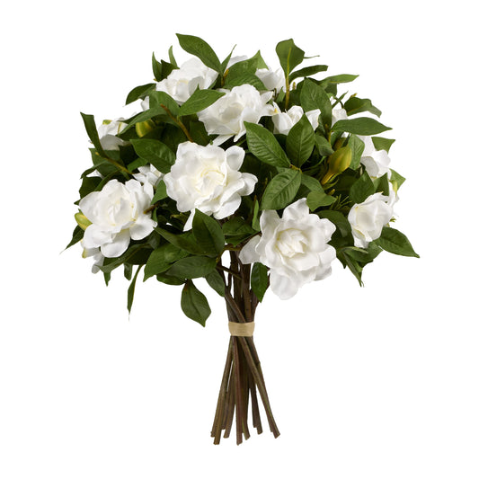 Large White Gardenia Bouquet- Diane James Home | Faux Floral Couture Handmade In The USA