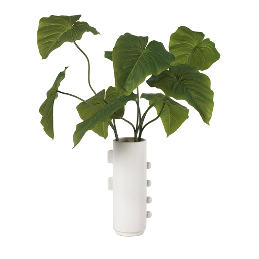 Anthuriums in Ceramic Vase- Diane James Home | Faux Floral Couture Handmade In The USA