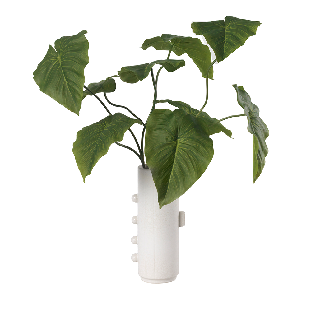 Anthuriums in Ceramic Vase- Diane James Home | Faux Floral Couture Handmade In The USA