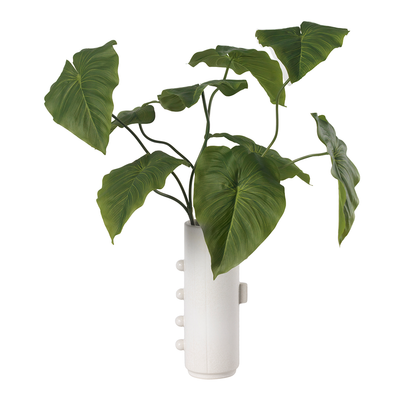 Anthuriums in Ceramic Vase- Diane James Home | Faux Floral Couture Handmade In The USA