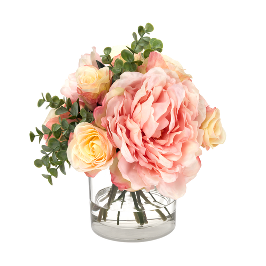 BLOOMS Rosy Posy- Diane James Home | Faux Floral Couture Handmade In The USA