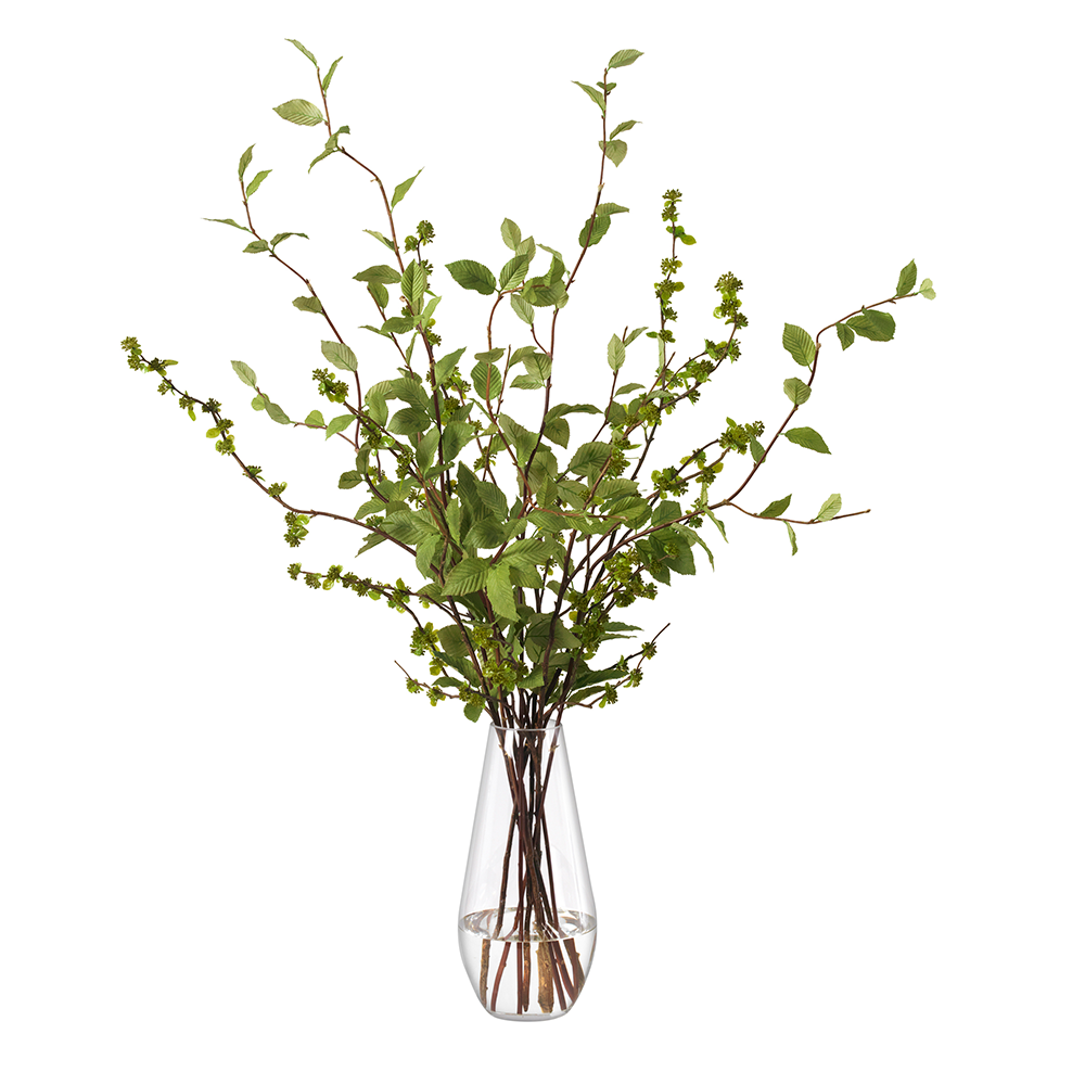 Beech Branches in Glass Vase- Diane James Home | Faux Floral Couture Handmade In The USA