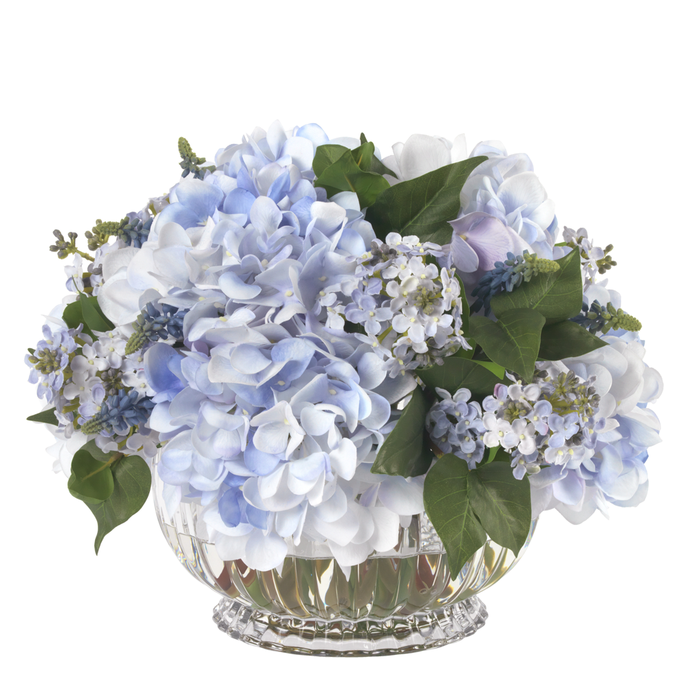Blue Breeze- Diane James Home | Faux Floral Couture Handmade In The USA