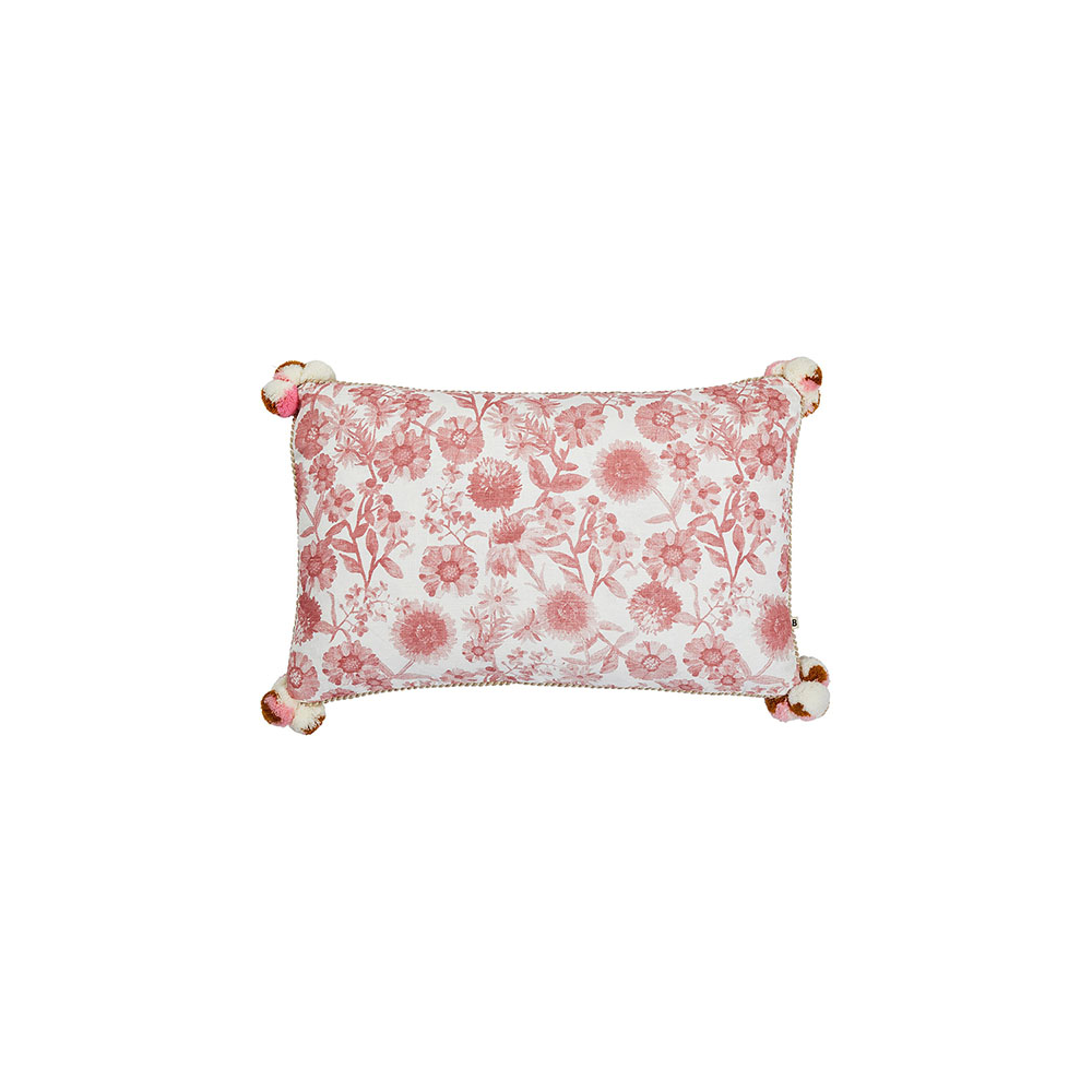 Bonnie and Neil Mini Marigold Cushion- Diane James Home | Faux Floral Couture Handmade In The USA