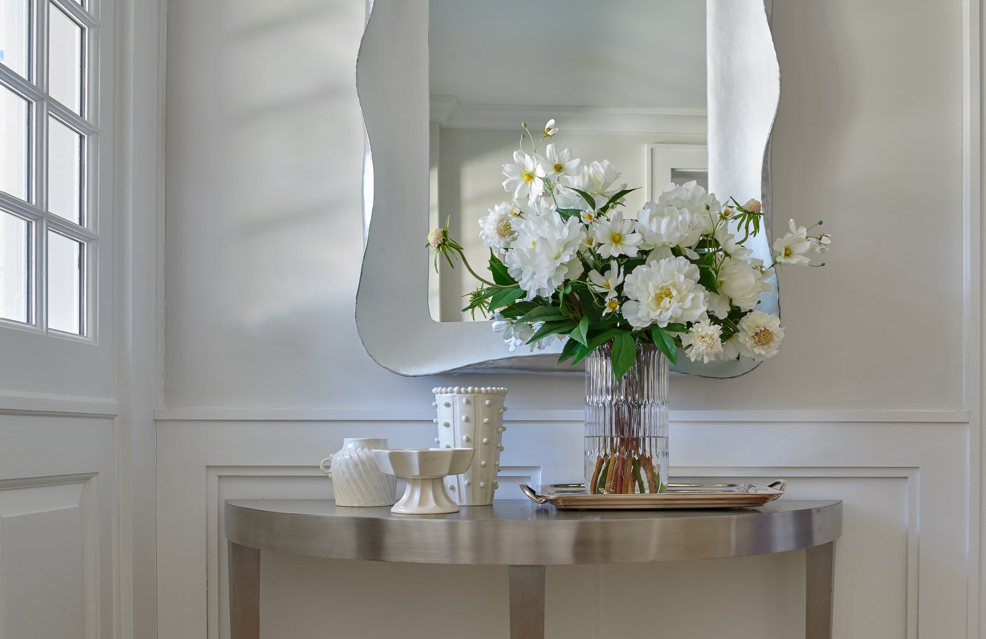 Pure and Simple- Diane James Home | Faux Floral Couture Handmade In The USA