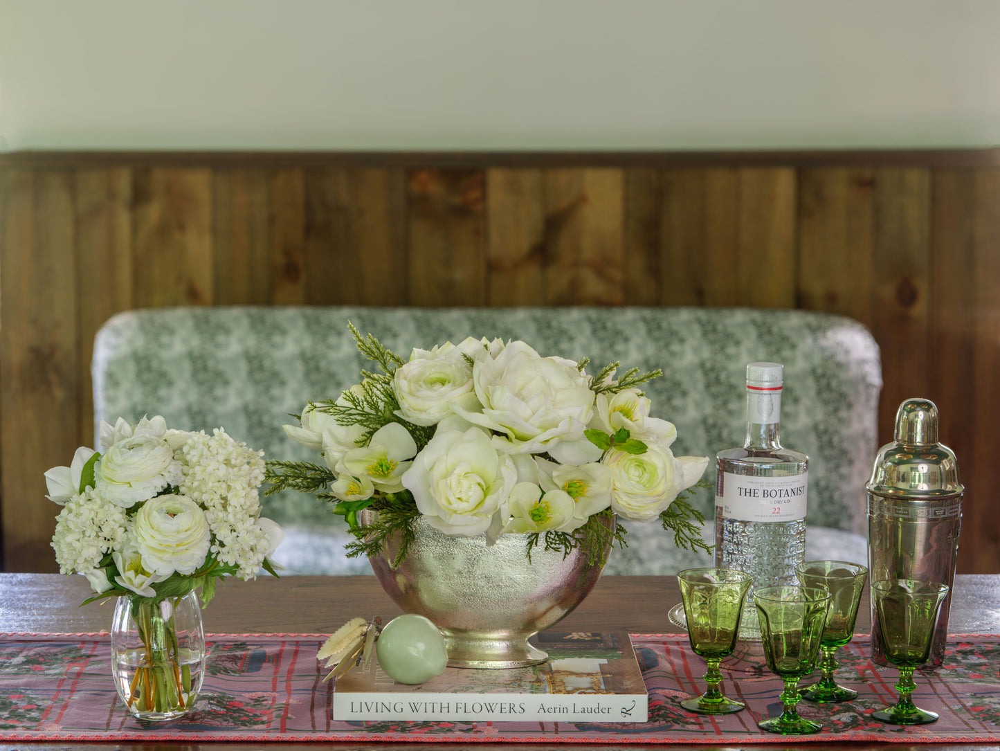 Winterlight- Diane James Home | Faux Floral Couture Handmade In The USA