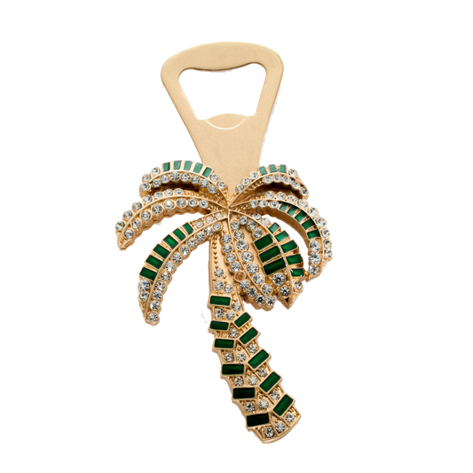 Joanna Buchanan Palm Tree Bottle Opener- Diane James Home | Faux Floral Couture Handmade In The USA