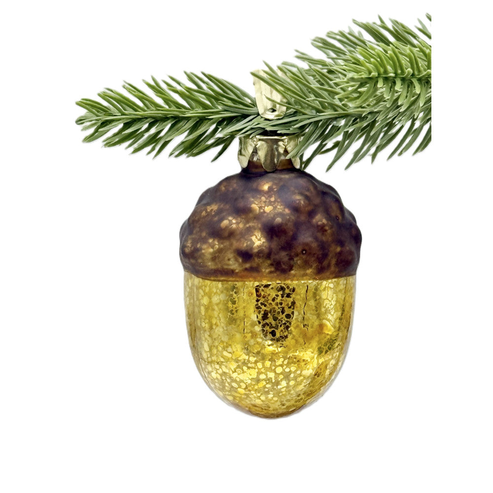 Eddie Ross Acorn Ornaments - Set of 6- Diane James Home | Faux Floral Couture Handmade In The USA