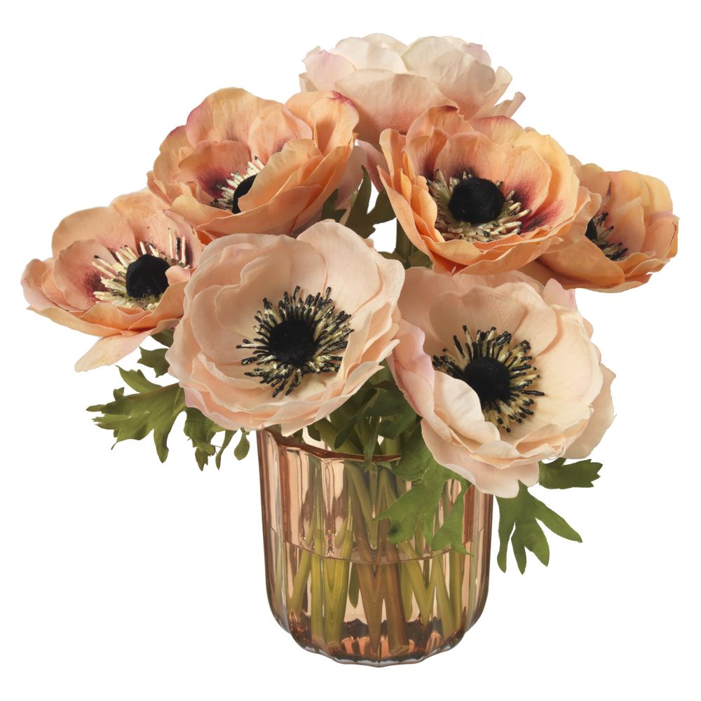 Peach Perfect- Diane James Home | Faux Floral Couture Handmade In The USA
