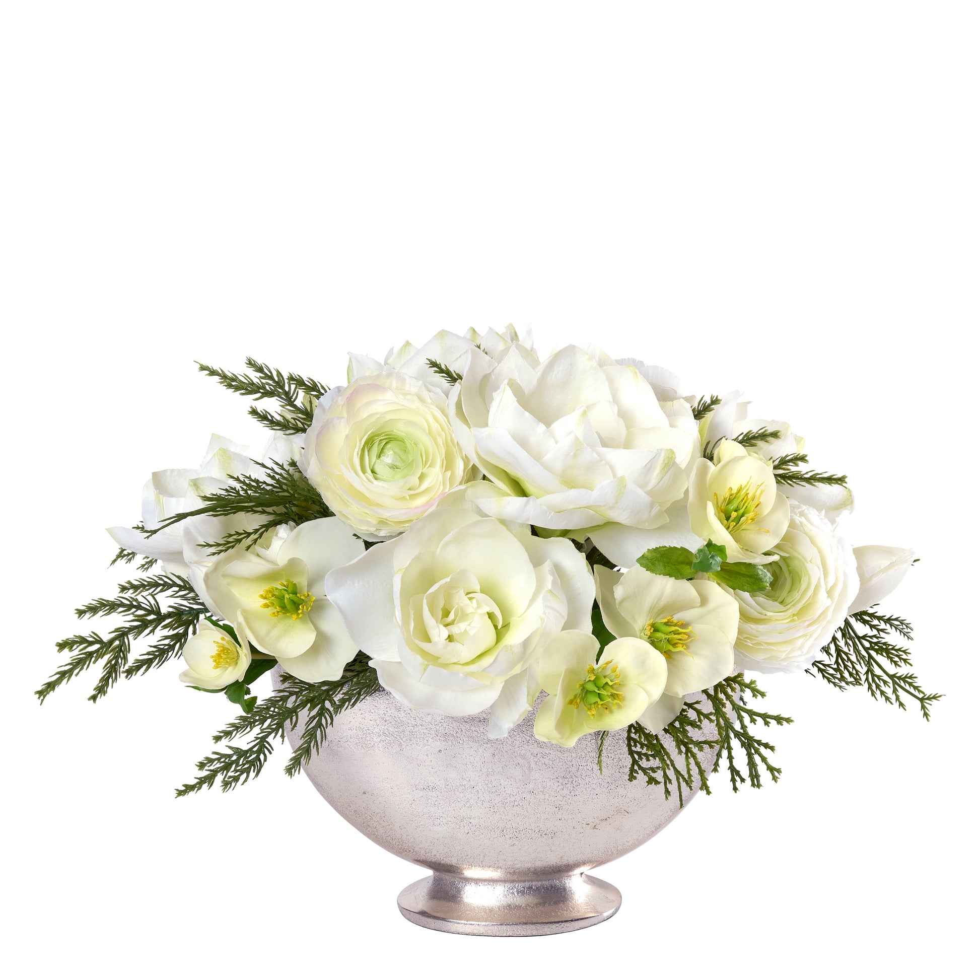 Polar Princess- Diane James Home | Faux Floral Couture Handmade In The USA