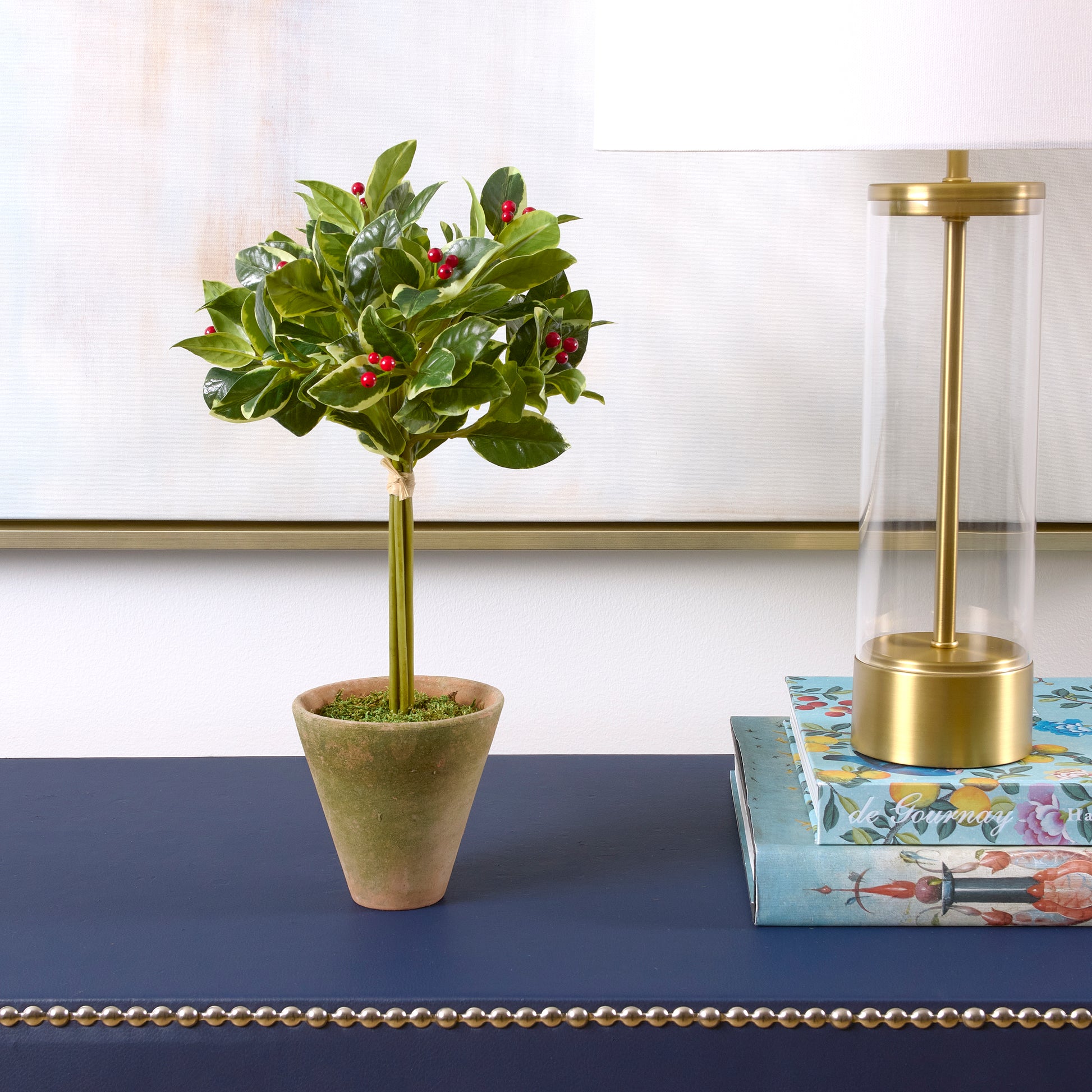 Jolly Holly- Diane James Home | Faux Floral Couture Handmade In The USA