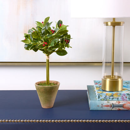 Jolly Holly- Diane James Home | Faux Floral Couture Handmade In The USA