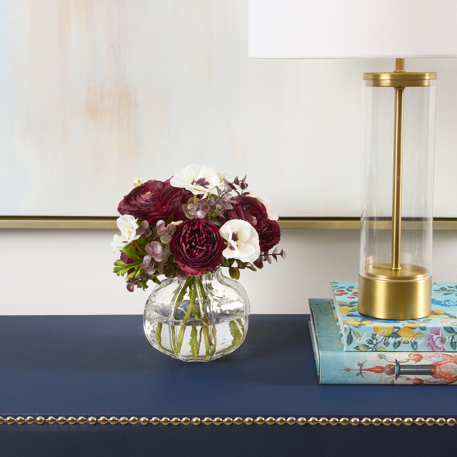 Very Velour- Diane James Home | Faux Floral Couture Handmade In The USA