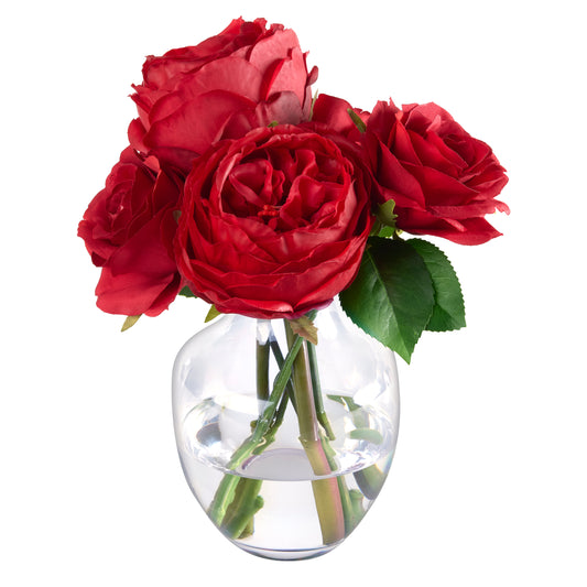 Red Haute- Diane James Home | Faux Floral Couture Handmade In The USA