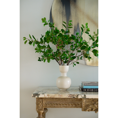 Ficus Branches in Ceramic Vase- Diane James Home | Faux Floral Couture Handmade In The USA