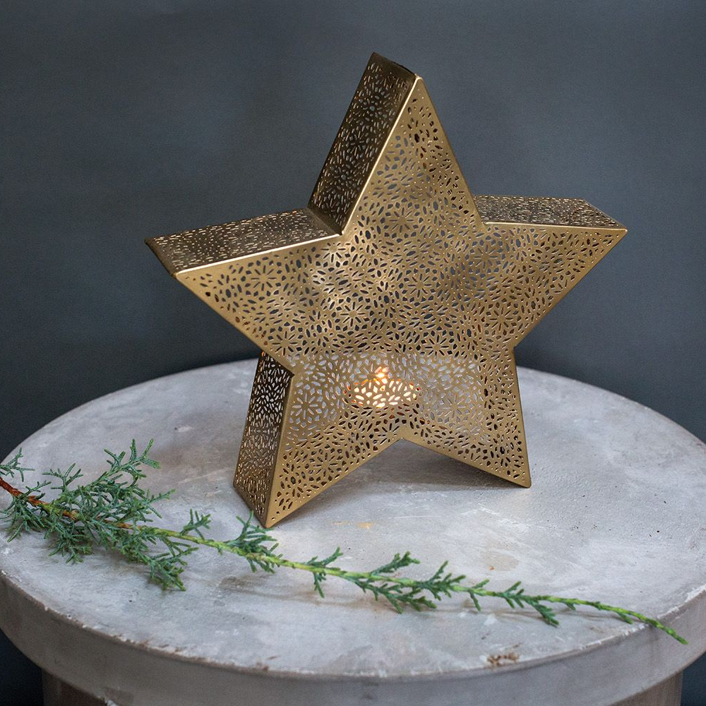 Glimmer Tea Light Holder - Set of 2- Diane James Home | Faux Floral Couture Handmade In The USA