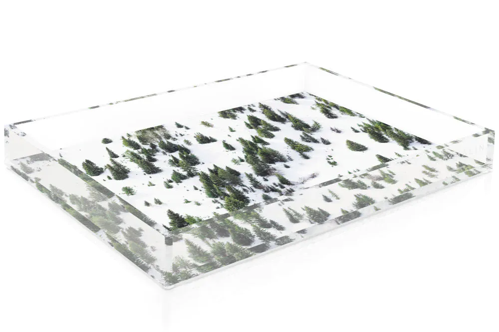 Gray Malin The Aspen Pines Tray- Diane James Home | Faux Floral Couture Handmade In The USA