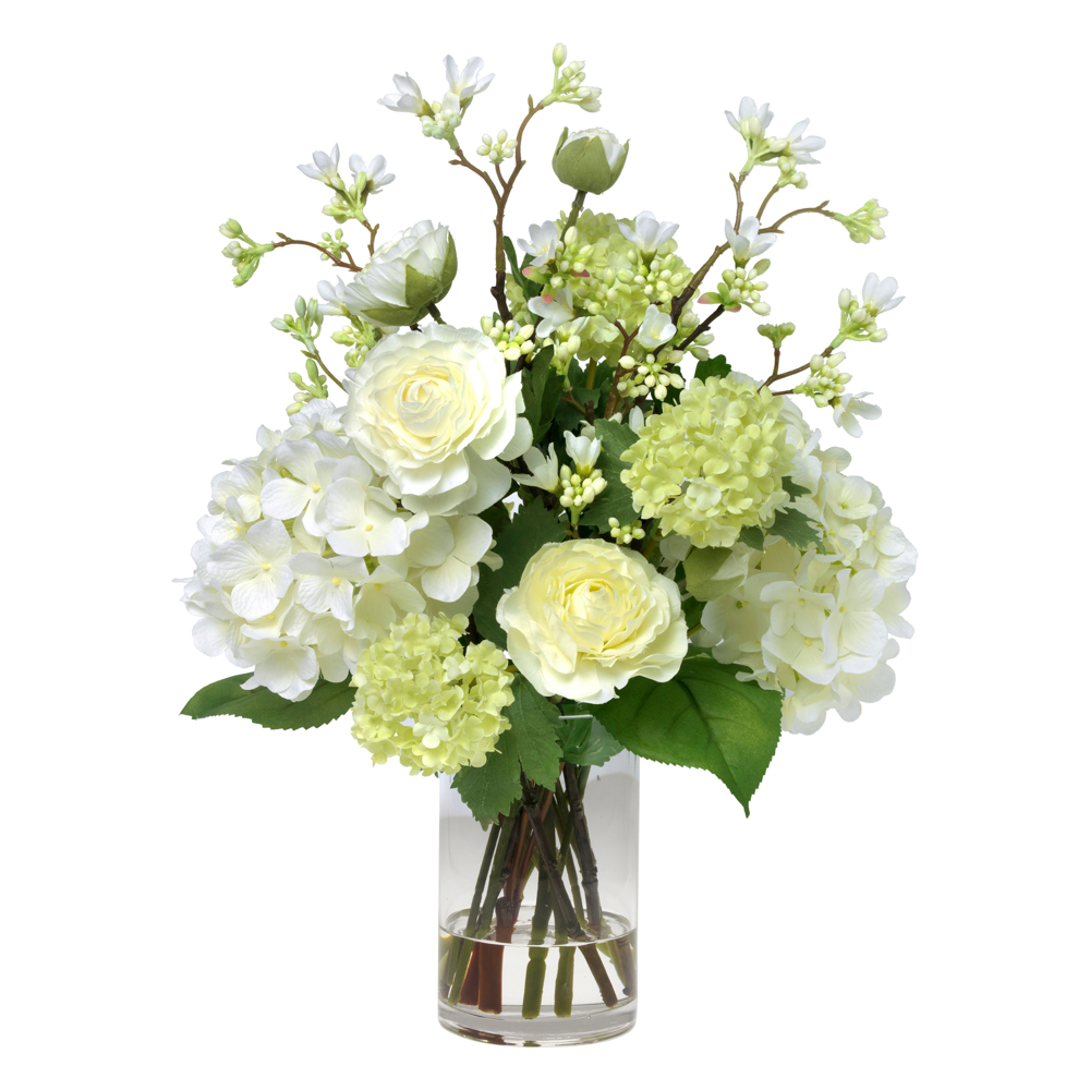 Hand-tied BLOOMS Breath of Spring- Diane James Home | Faux Floral Couture Handmade In The USA