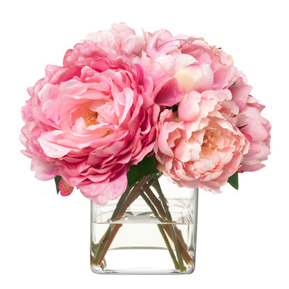 Hand-tied Pink Champagne- Diane James Home | Faux Floral Couture Handmade In The USA