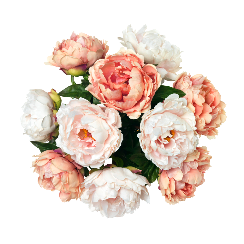 Hand-tied Shirley Temple- Diane James Home | Faux Floral Couture Handmade In The USA