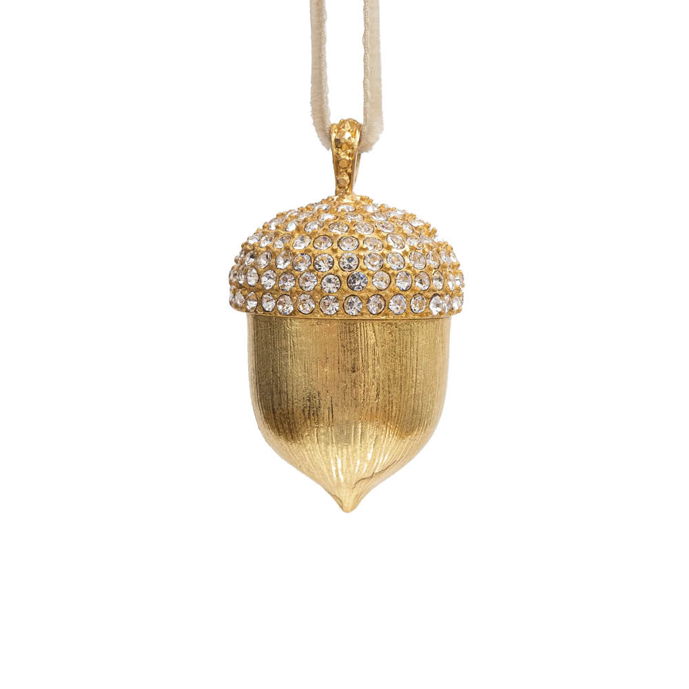 Joanna Buchanan Acorn Ornament- Diane James Home | Faux Floral Couture Handmade In The USA