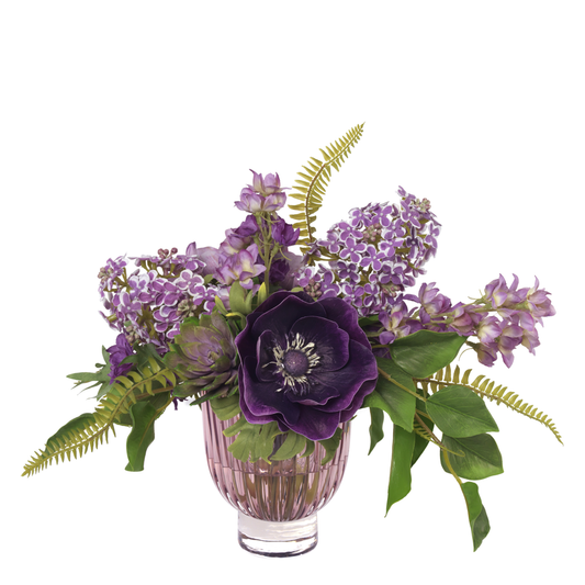 Purple Craze- Diane James Home | Faux Floral Couture Handmade In The USA