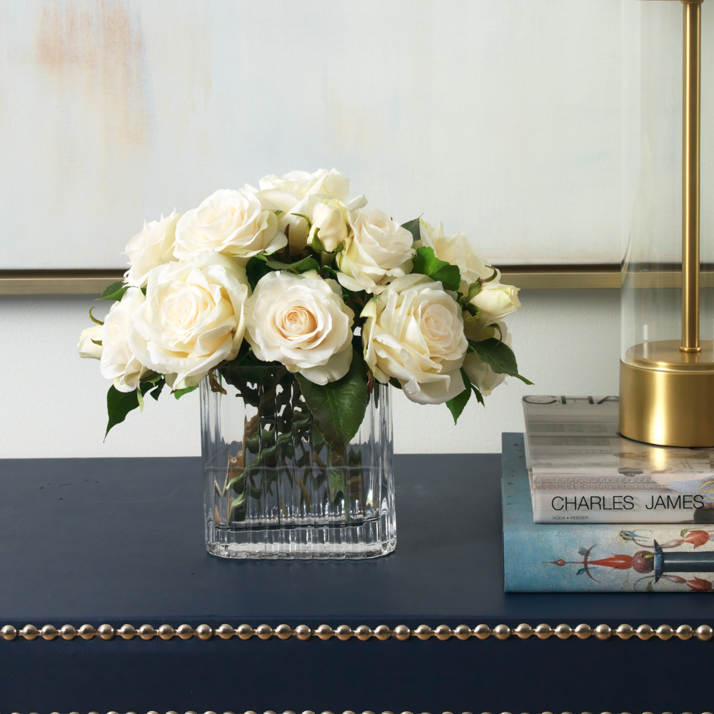La Belle Rose- Diane James Home | Faux Floral Couture Handmade In The USA