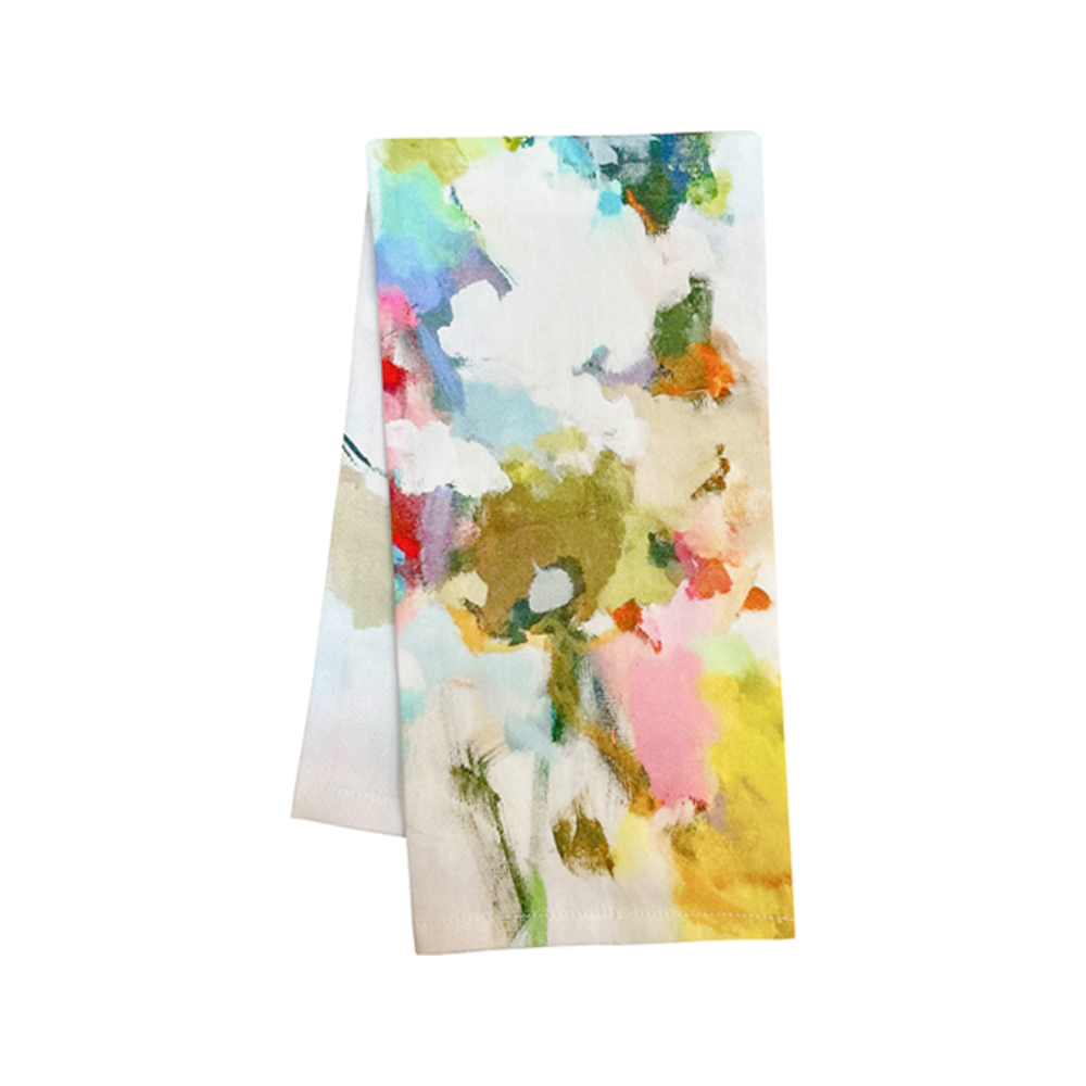 Laura Park Tea Towel - Under The Sea - Set of 2- Diane James Home | Faux Floral Couture Handmade In The USA