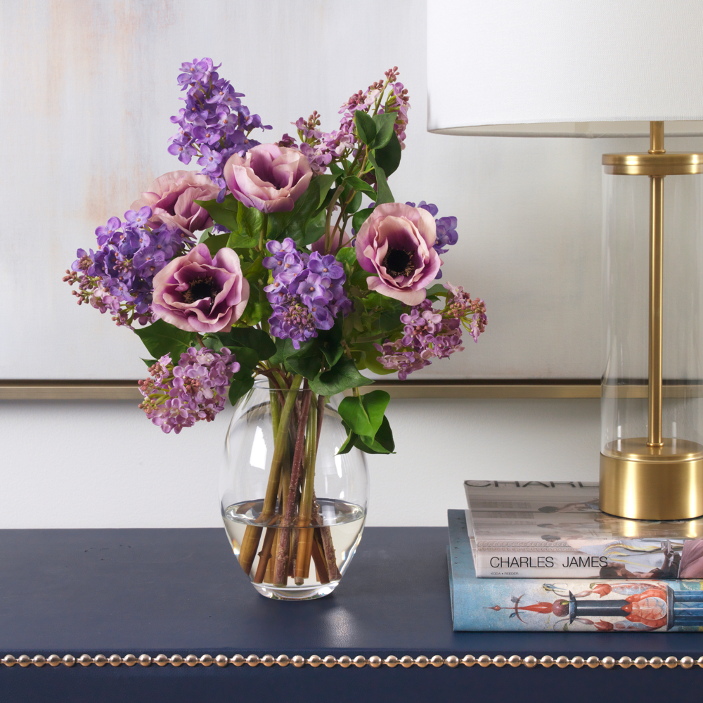Lilac You A Lot- Diane James Home | Faux Floral Couture Handmade In The USA