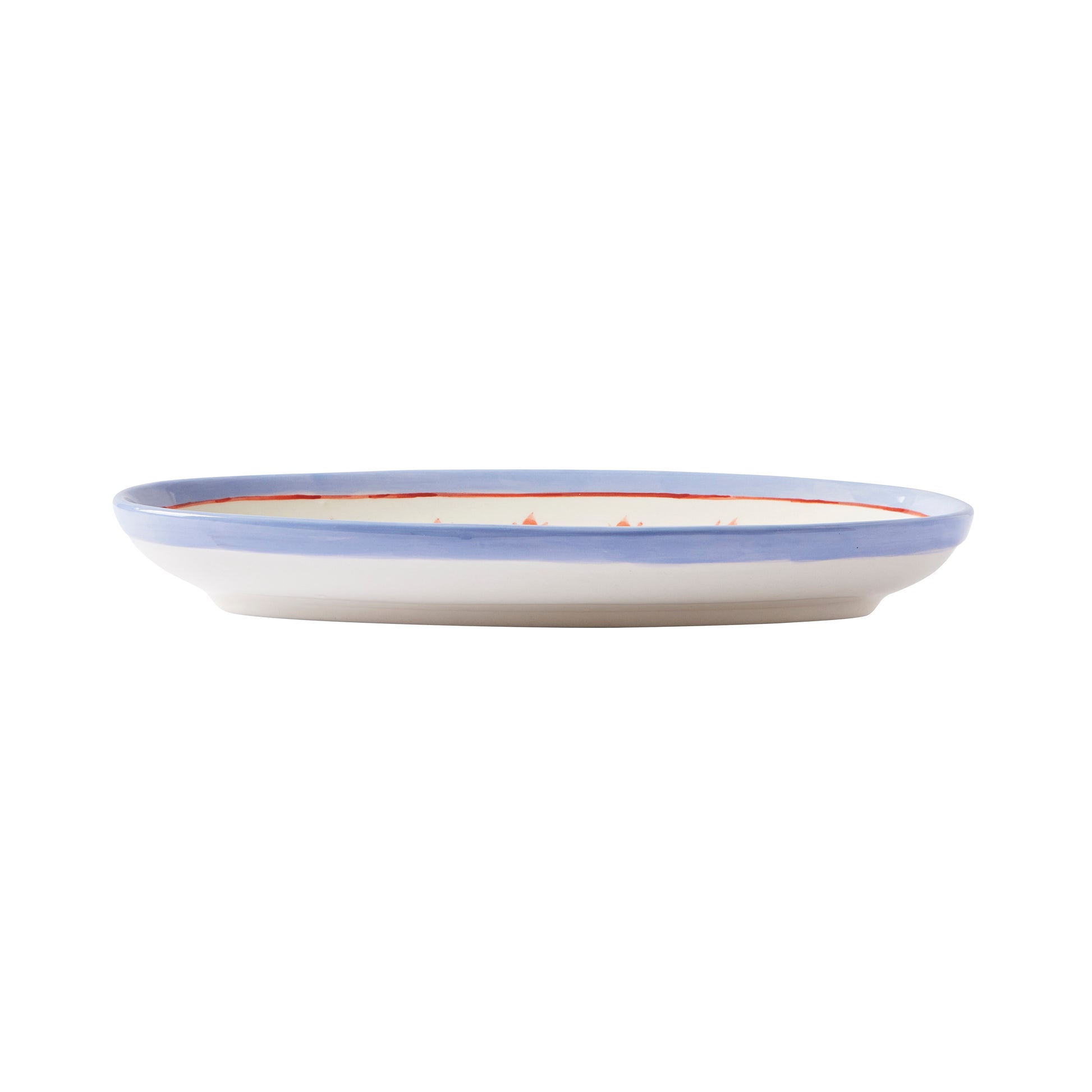 Misette Hand-Painted Serving Platter- Diane James Home | Faux Floral Couture Handmade In The USA