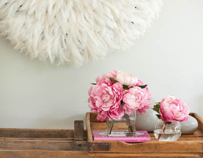 Pink Champagne- Diane James Home | Faux Floral Couture Handmade In The USA
