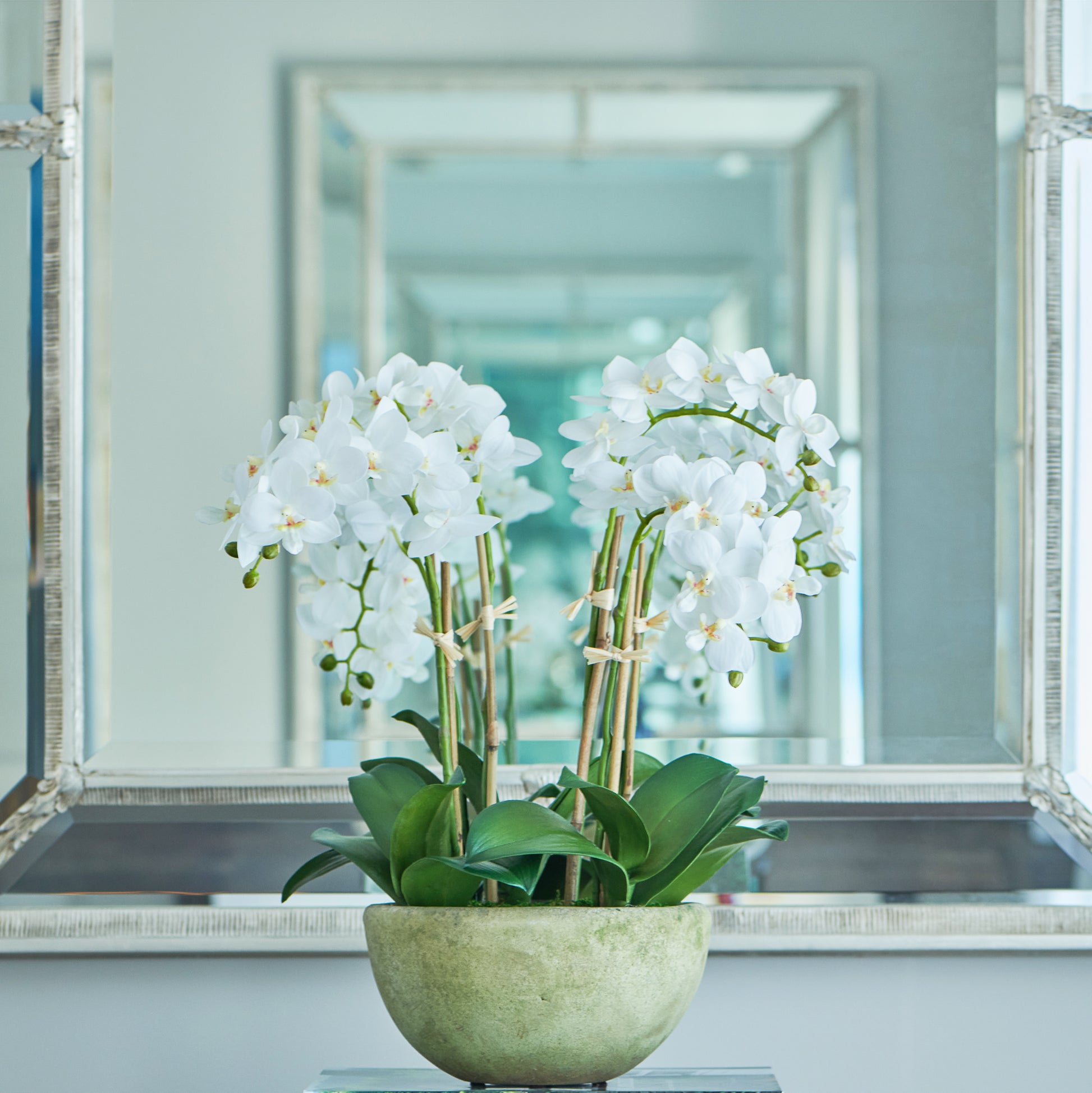 White Cloud- Diane James Home | Faux Floral Couture Handmade In The USA