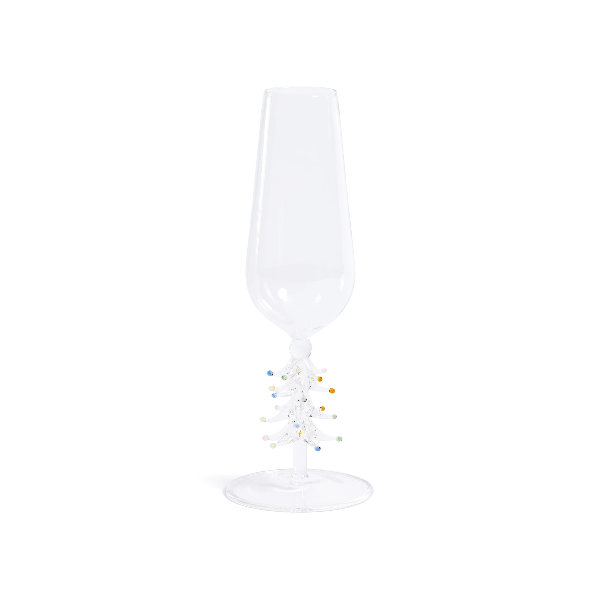 Zodax Treetop Cheers Champagne Flutes - Set of 4- Diane James Home | Faux Floral Couture Handmade In The USA